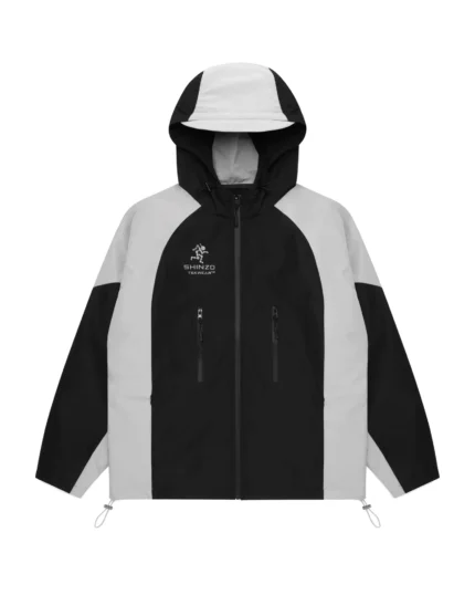 Shinzo Brand Shizen 3L Technical Waterproof Jacket Black