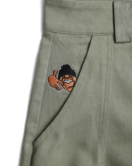 Shinzo Brand Ichigo Ichie Balloon Pants Khaki Green