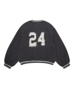 Shinzo Brand Futtobōru Heavyweight Washed Black Jersey Crewneck