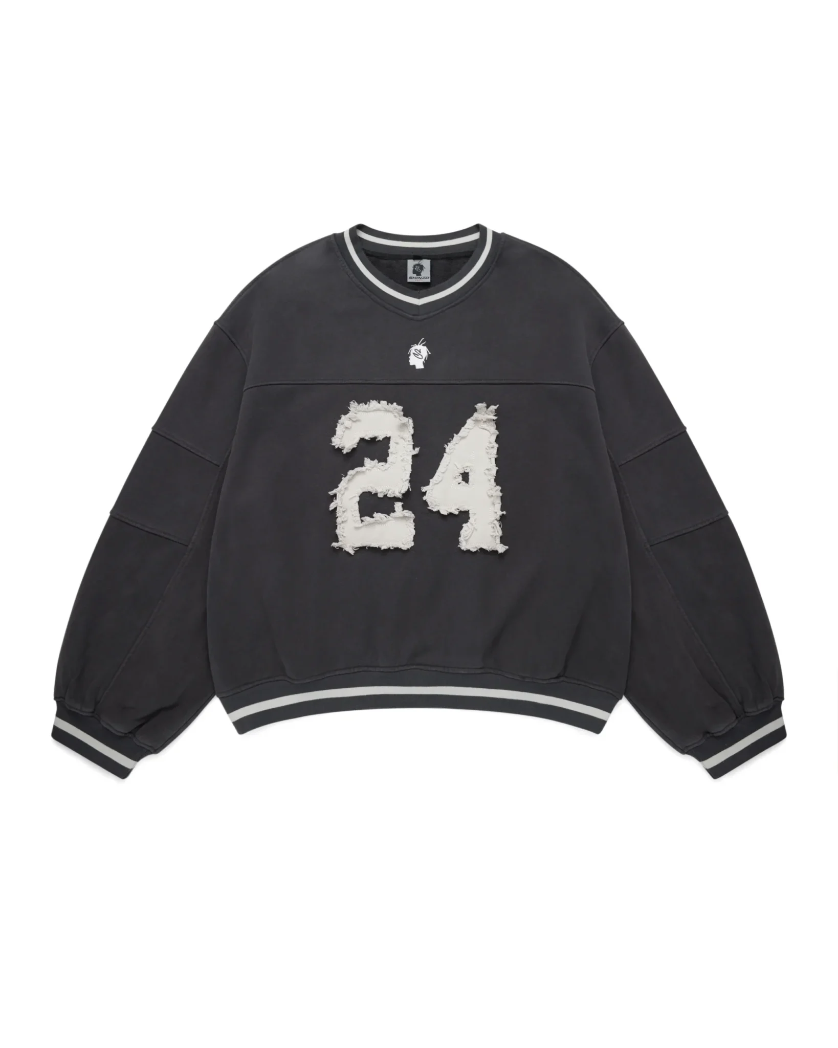 Shinzo_Oct_014-scaled-1-1638x2048 Shinzo Brand Futtobōru Heavyweight Washed Black Jersey Crewneck