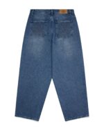 Shinzo Brand Deep Indigo Blue 13.5oz Phat Cut Denim Jeans